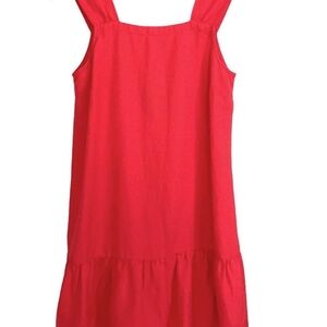 LOFT Vibrant Red Casual Dress